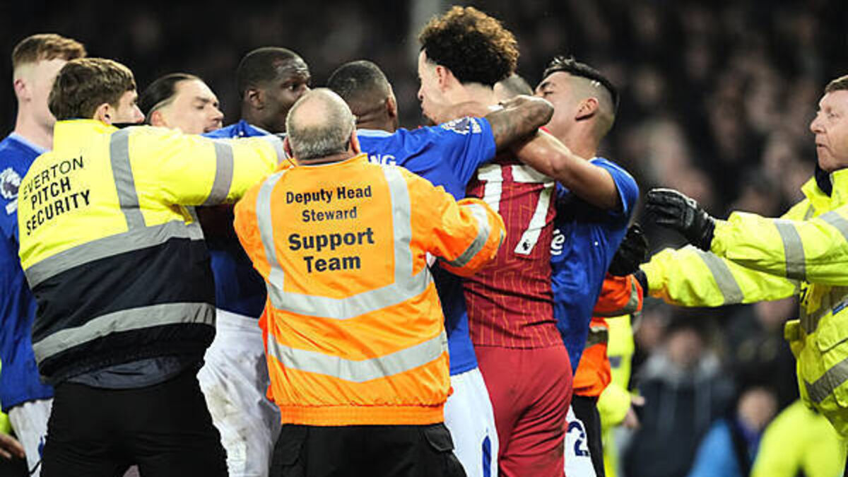 Liverpool, Everton, Arne Slot and Sipke Hulshoff charged over post-match clash