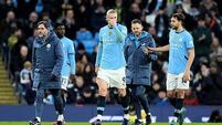 Manchester City boss Pep Guardiola plays down fears over Erling Haaland injury