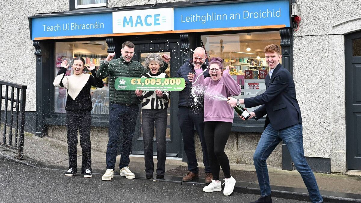 EuroMillions raffle ticket worth over €1M sold in Co Carlow!