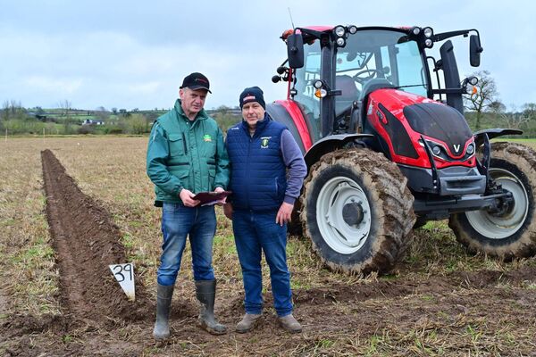 Judge Harry Mallon from Donegal and Justin Mahon from Offaly