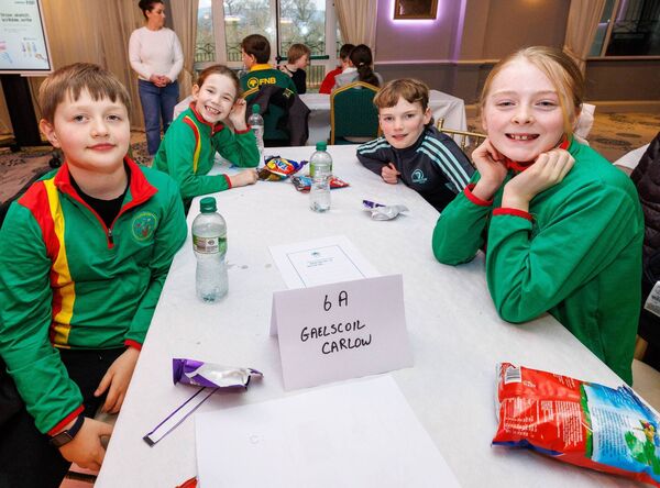 Gaelscoil A team