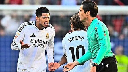 Real Madrid’s Jude Bellingham given two-game ban over ‘disrespect’ towards ref