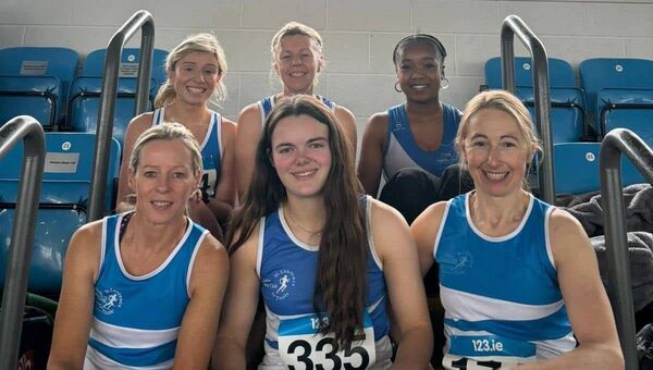 Indoor League. Maria Dunne, Chloe Ryan, Susie  Mitchell, Leah Lawler, Brid Long and Arabella Adekoya 