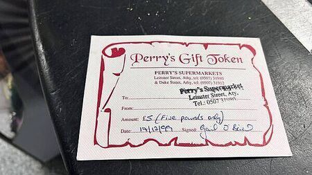 Kildare supermarket honours voucher from 26 years ago