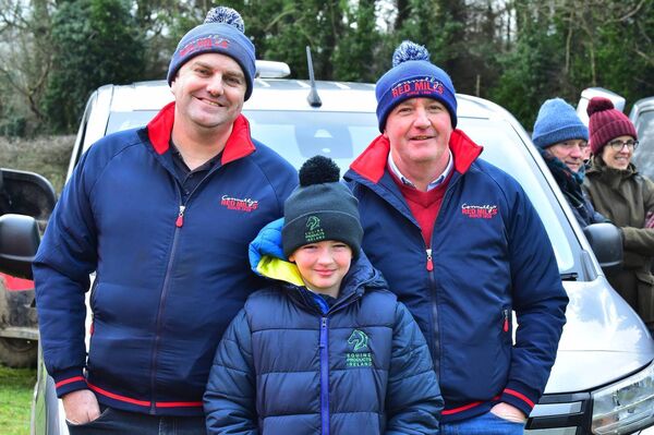 Michael Hynes, Harvey Foley and Ger Foley