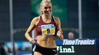 Sharlene Mawdsley wins national 400m indoor title