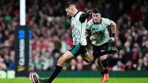 Ireland match-winner Sam Prendergast ‘the perfect man’ for Cardiff situation