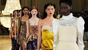 Kate Moss’s favourite vintage supplier presents party-perfect collection at London Fashion Week