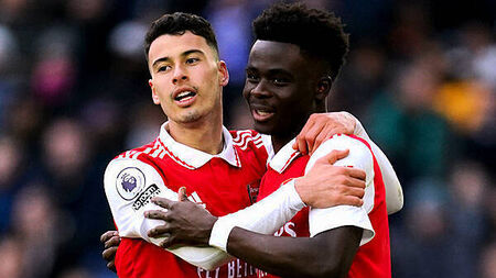 Mikel Arteta wants good news on returns of Bukayo Saka and Gabriel Martinelli