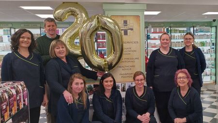 Popular pharmacy marks 20 years in Bagenalstown