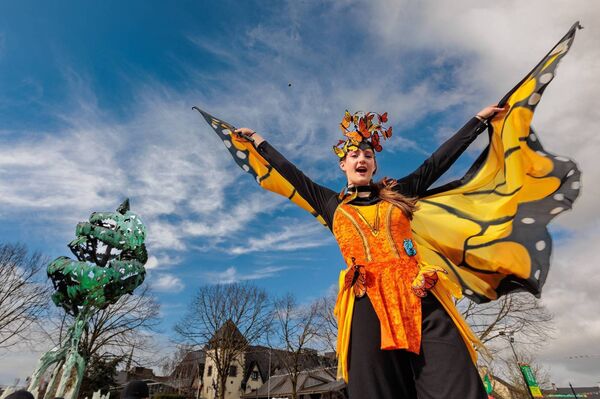 Eimear Phelan was an impressive sight at Carlow town's St Patrick's Day Parade in 2024 Photo: michaelorourkephotography.ie Eimear Phelan was an impressive sight at Carlow town's St Patrick's Day Parade in 2024 Photo: michaelorourkephotography.ie