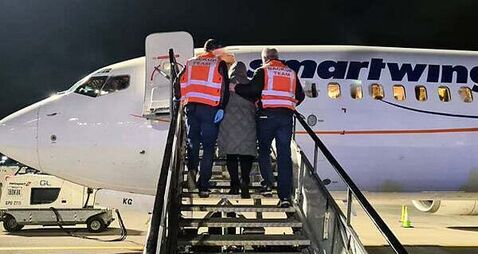 Charter flight used to deport 32 people to Georgia