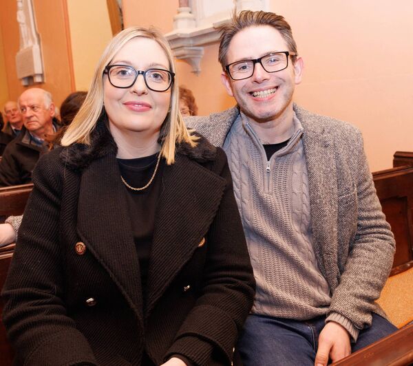 Anne-Marie Peters service manager of Éist and Ross Shanahan
