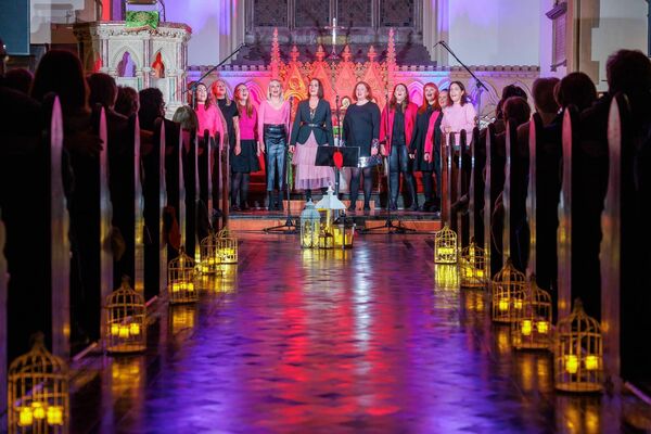 enCÓRe perform at their Valentine’s Day concert in St Mary’s Church, Carlow Photos: michaelorourkephotography.ie enCÓRe perform at their Valentine’s Day concert in St Mary’s Church, Carlow Photos: michaelorourkephotography.ie