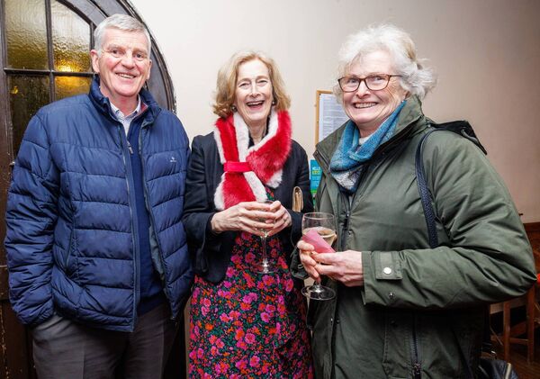 At the Valentine's with enCÓRe performance in St Mary’s Church, Tom Lawler, Mary Amond-O’Brien and Patricia Amond-Lawler At the Valentine's with enCÓRe performance in St Mary’s Church, Tom Lawler, Mary Amond-O’Brien and Patricia Amond-Lawler