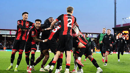 Bournemouth move into FA Cup quarter-finals after shoot-out win over Wolves