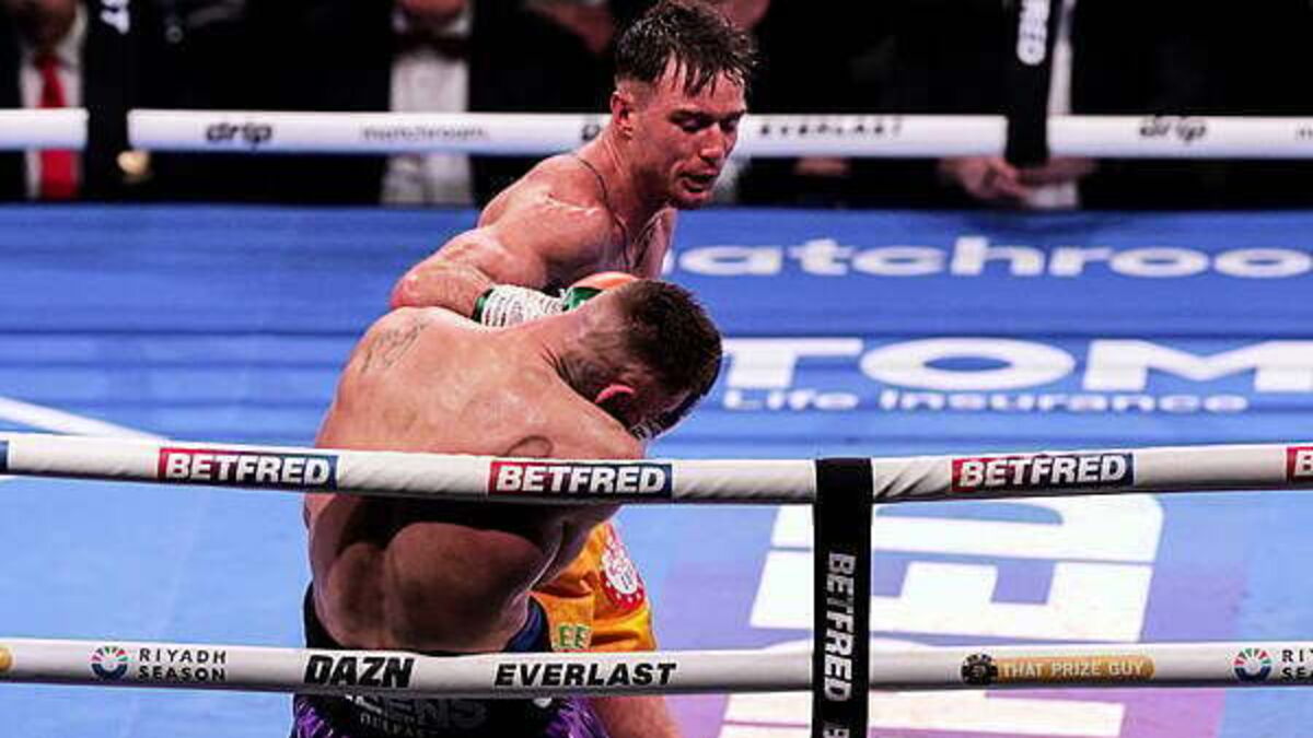 Paddy Donovan suffers controversial disqualification loss to Lewis Croker in Belfast
