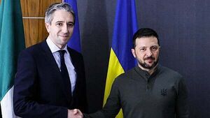 Gulf has emerged between US and EU, Tánaiste says as he proposes €100m for Ukraine