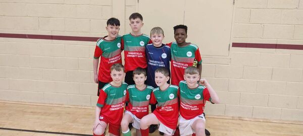 Graiguecullen’s U13 boys were runners-up on Sunday. Team was Brooklyn Byrne, Tommy Geraghty, Luke Timmons, Dylan Ndebele; (Front l-r) James Gibbons, Tommy Murnane, Jayden Brogan and James Touhy. Graiguecullen’s U13 boys were runners-up on Sunday. Team was Brooklyn Byrne, Tommy Geraghty, Luke Timmons, Dylan Ndebele; (Front l-r) James Gibbons, Tommy Murnane, Jayden Brogan and James Touhy.