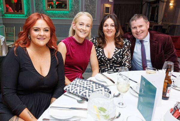 Carrie Lawler, Joanne Foley and Eimear and Eddie McGarry Carrie Lawler, Joanne Foley and Eimear and Eddie McGarry