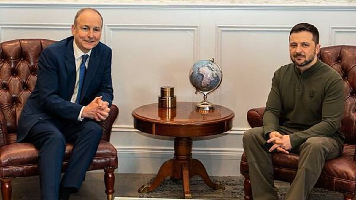 Suspension of US support for Ukraine a ‘serious setback’, says Taoiseach