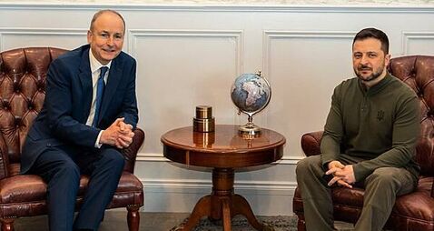 Suspension of US support for Ukraine a ‘serious setback’, says Taoiseach