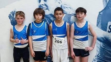 U12 4x200m Boys Relay Oliver McDonald, Charlie Hickey, Adnan Bouanba Nichistroi and Charles Dillon U12 4x200m Boys Relay Oliver McDonald, Charlie Hickey, Adnan Bouanba Nichistroi and Charles Dillon