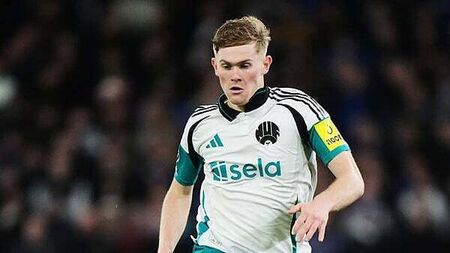 Major injury blow for Newcastle and England with Lewis Hall out for season