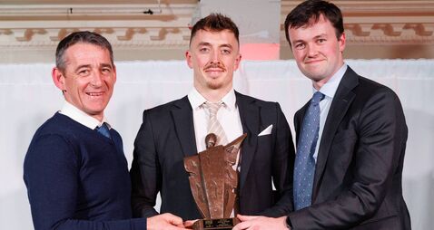 WATCH: James Doyle receive his Carlow Sports Star Award
