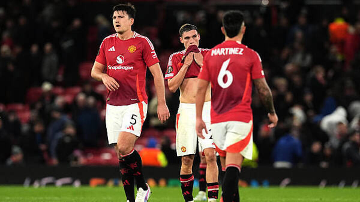 Harry Maguire and Manuel Ugarte ruled out of first leg against Real Sociedad
