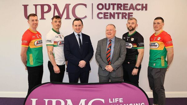 Carlow GAA renews partnership with UPMC for 2025