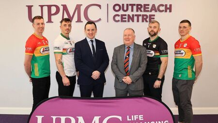 Carlow GAA renews partnership with UPMC for 2025