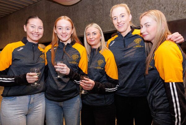 Team members Liz Lowry, Sarah Doyle, Elaine Ware, Katie Bullen and Leanne Corcoran