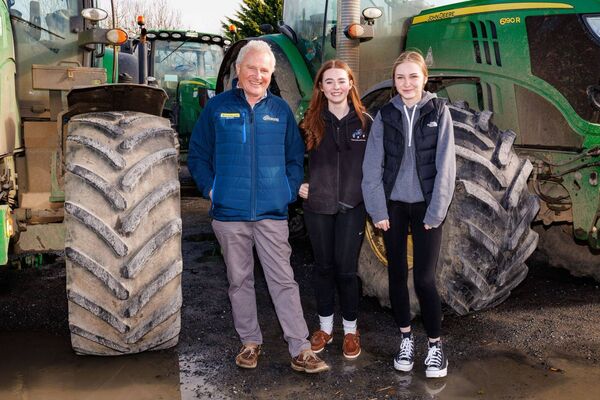 William and Roisin White with Lena Dulinska