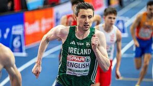 European Indoor championships: Mark English qualifies for 800m final