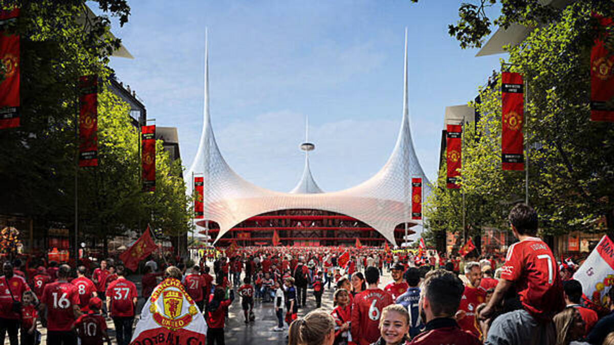 Man Utd’s new stadium will be ‘global destination’, says architect Lord Foster
