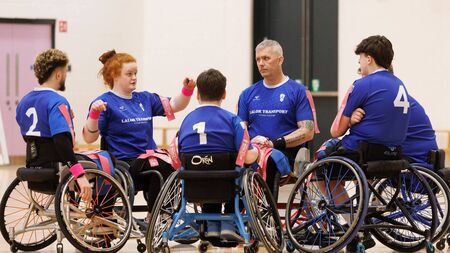 Tyndall College hosts Wheelchair Rugby League Interpros