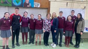 MEP Cynthia preps students for EU schools debate contest