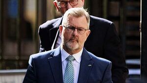 Jeffrey Donaldson sex abuse case delayed as wife ‘unfit to stand trial’ Jeffrey Donaldson sex abuse case delayed as wife ‘unfit to stand trial’