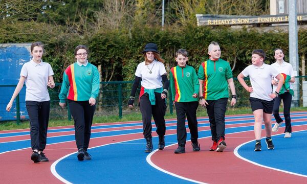 Stepping it out in aid of the school Stepping it out in aid of the school