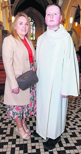 Rory Kavanagh with his mother Kim