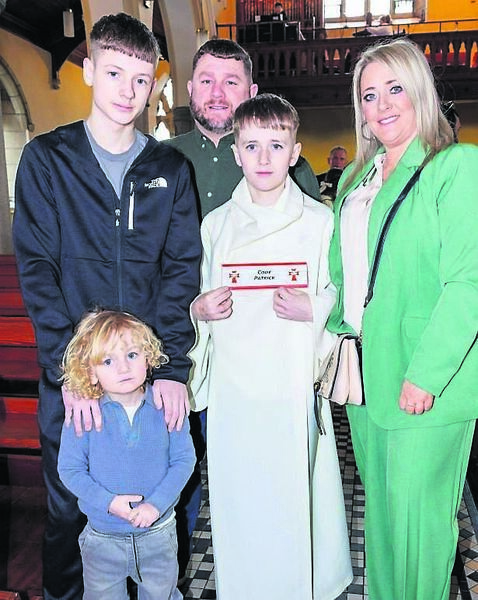 Cody Dowling with his family