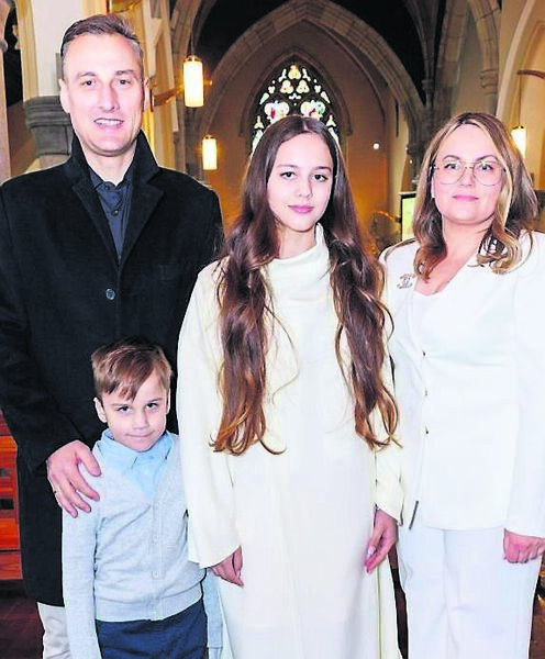 Julia Sykula and her family