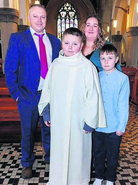 Ben O’Mara with his family