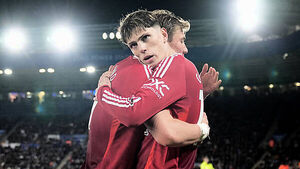 Rasmus Hojlund and Alejandro Garnacho end droughts in Man Utd win at Leicester