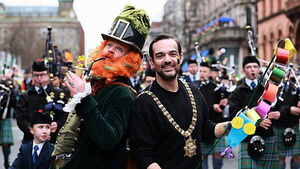 Streets of Belfast filled for colourful St Patrick’s Day parade Streets of Belfast filled for colourful St Patrick’s Day parade