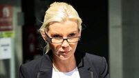 Catriona Carey appears in court on money laundering charges