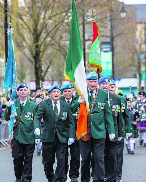Members of the ONE at the Carlow town parade