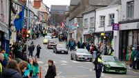 St Patrick's Day parade in Tullow