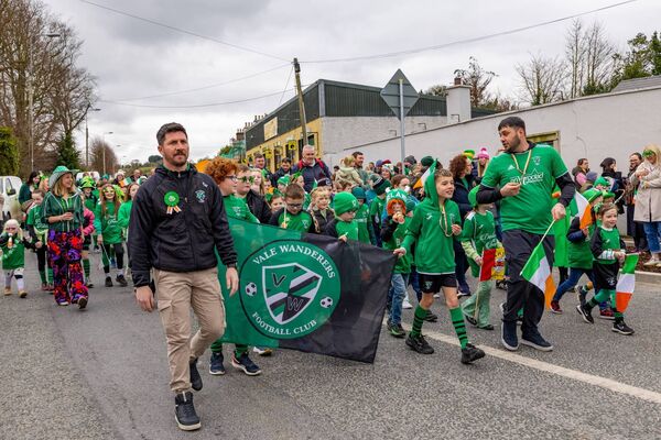 Vale Wanderers took part in the parade